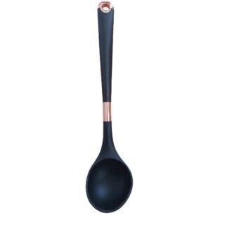 Takme Home Silicone Soup Spoon Black