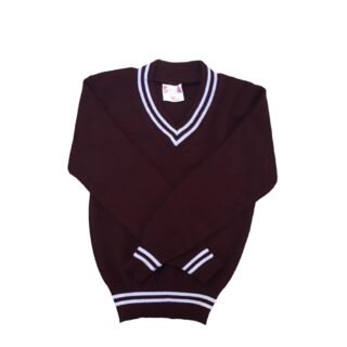 Maroon and White School Jersey cheap prices unisex