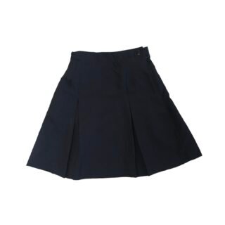 Prof Pleated School Skirt Black