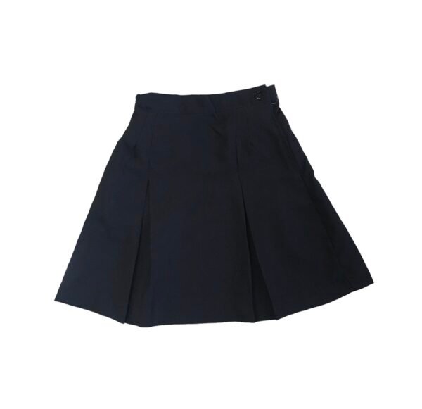 Prof Pleated School Skirt Black