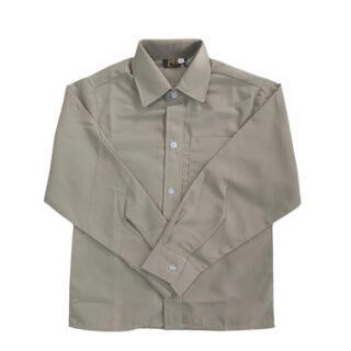 Prof Khaki Long Sleeve Shirt