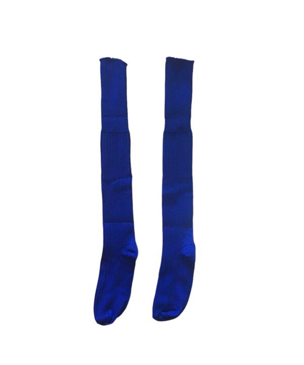 Prof plain royal long school socks