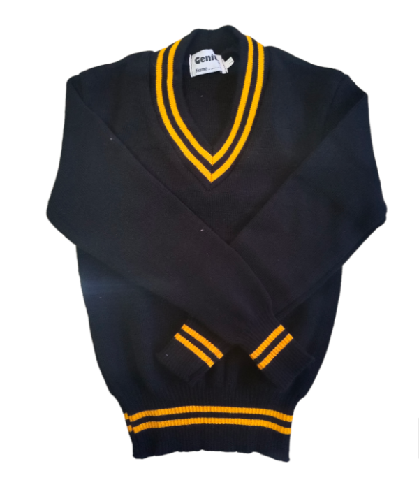 Black and Gold School Jersey cheap prices school uniform