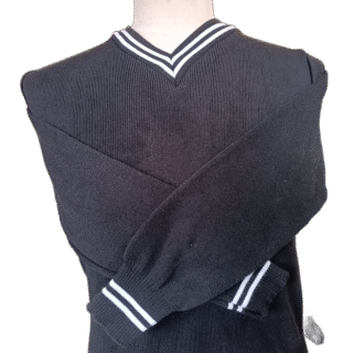 Genius Black and White Striped Jersey - Unisex