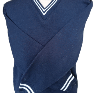 Genius Navy and White Striped Jersey - Unisex