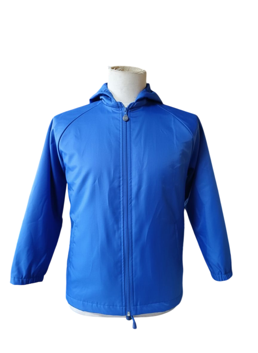 School Rain Jacket Hooded, Polar Fleece Lined Drymac for Kids