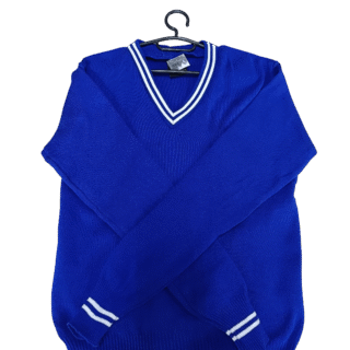 Prof Royal White And Blue long Sleeve Jersey