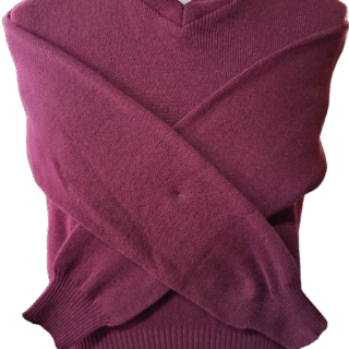 Genius Plain Maroon Long Sleeve Jersey - Unisex