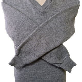 Genius Plain Grey Long Sleeve Jersey - Unisex