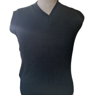 Plain Black School Pullover - Genius