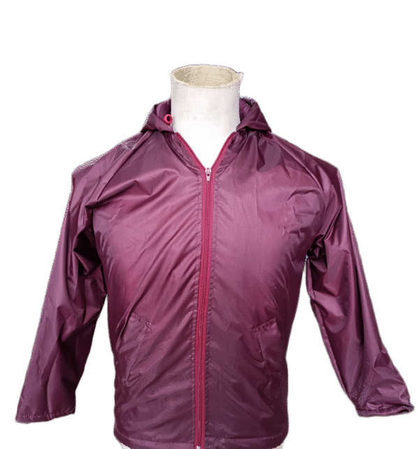 School Rain Jacket Hooded, Polar Fleece Lined Drymac for Kids