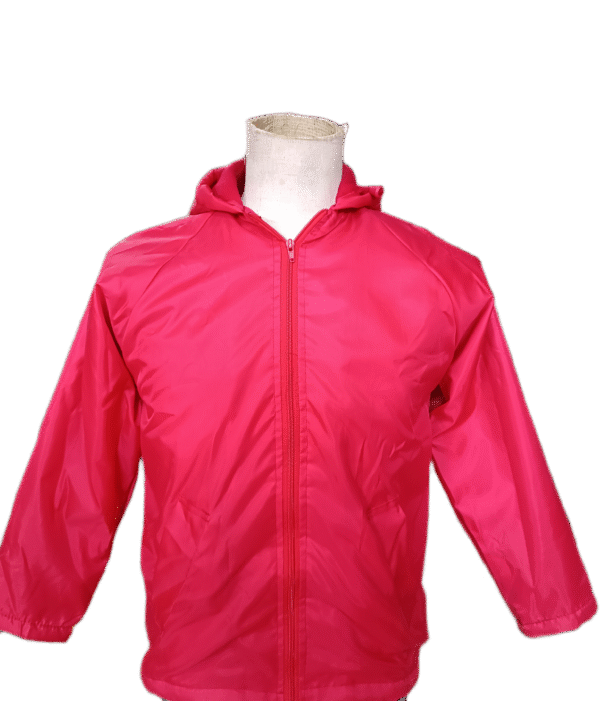 School Rain Jacket Hooded, Polar Fleece Lined Drymac for Kids