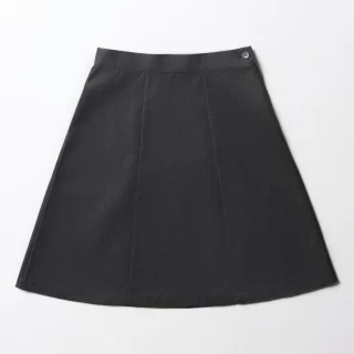 grey skirt for girl school skirt panel school skirt a-line