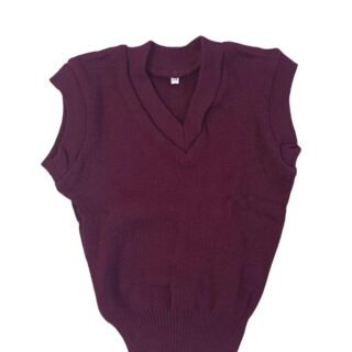 Plain Maroon School Pullover by Prof Cheapest Price Best Quality