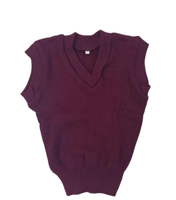 Plain Maroon School Pullover by Prof Cheapest Price Best Quality