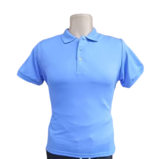 Sky-Blue Polo Golf Shirt