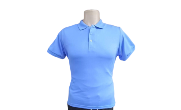 Sky-Blue Polo Golf Shirt