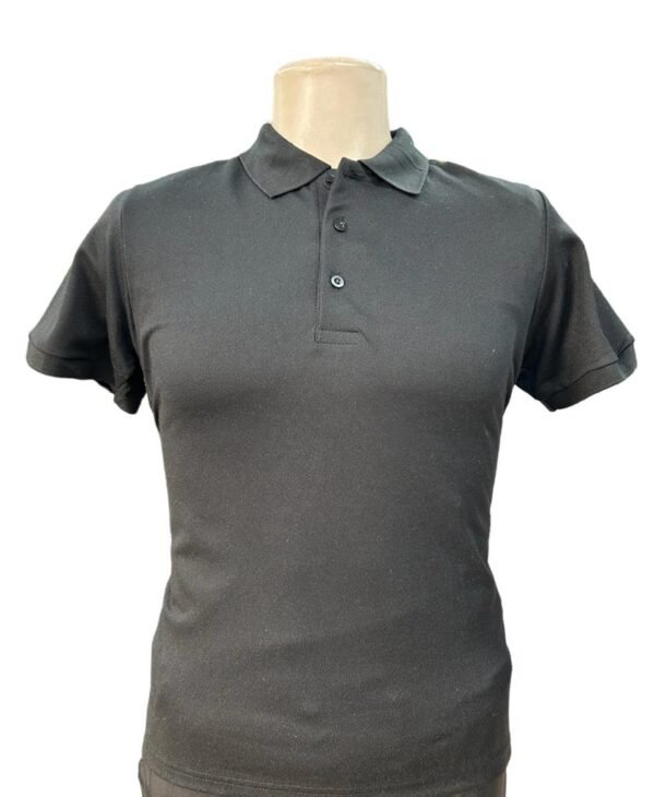 Golden Fashion Black Kids Polo Golf Shirt