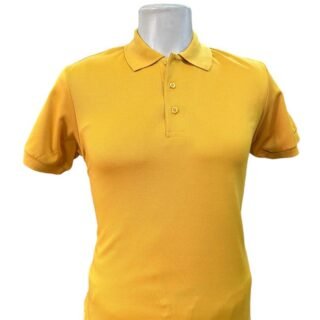 Yellow Polo Golf Shirt