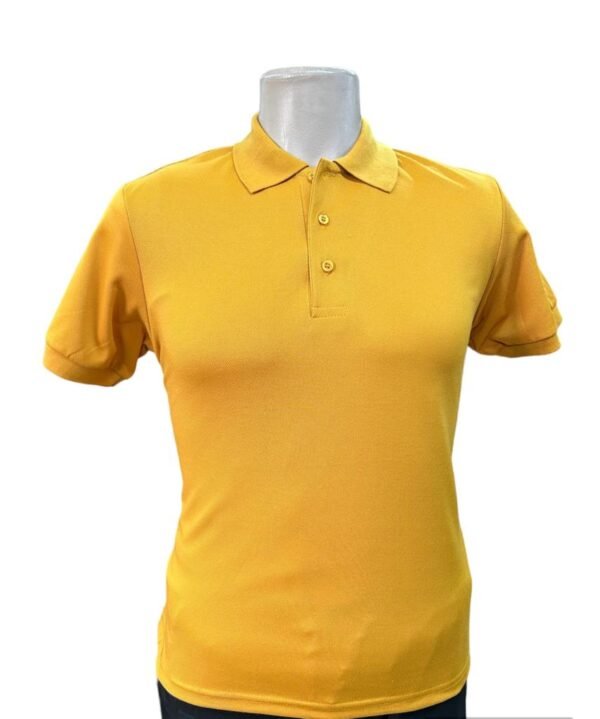 Yellow Polo Golf Shirt