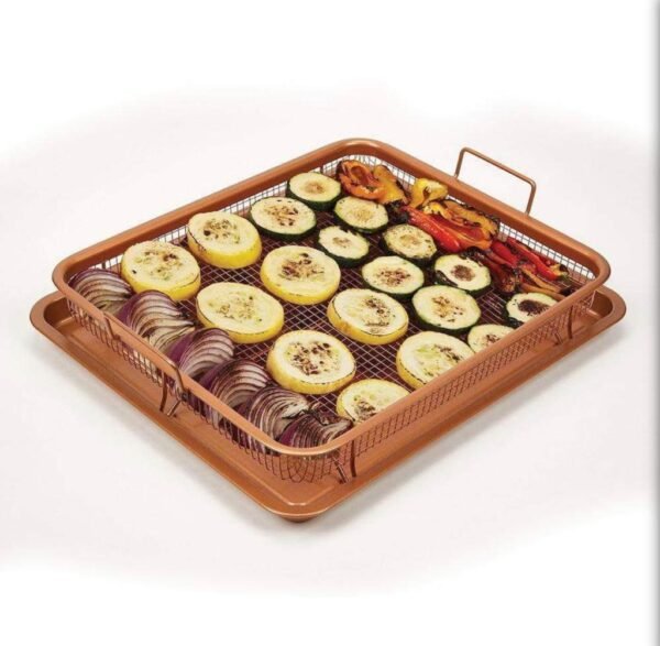 Non Stick Copper Crisper - Image 3
