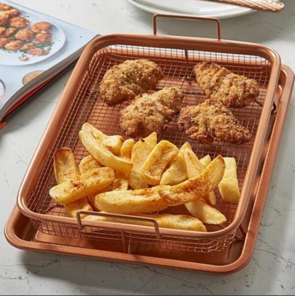 Non Stick Copper Crisper - Image 2
