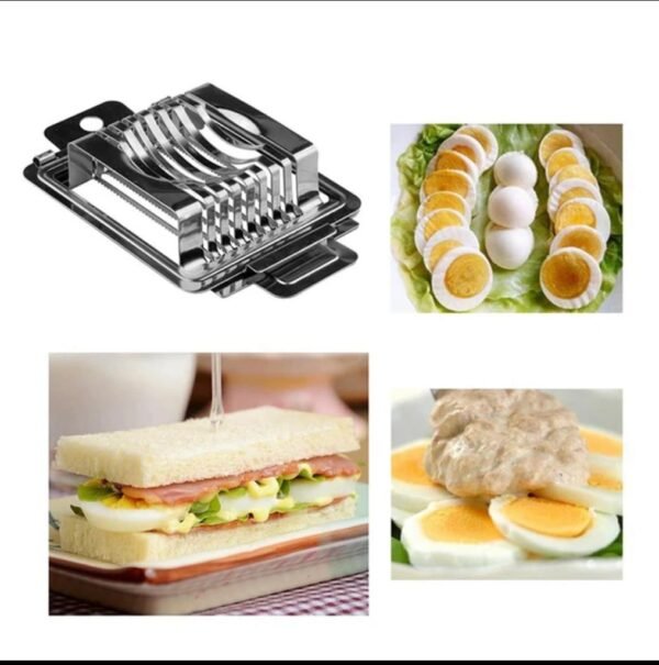 Stainless Steel Egg Slicer - Image 2