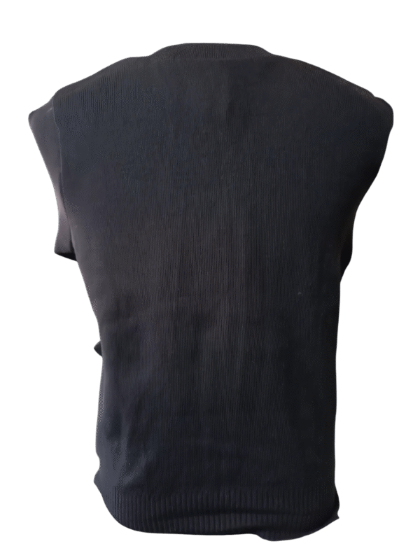 Prof Plain Black Long Sleeve School Jersey - Unisex - Image 2