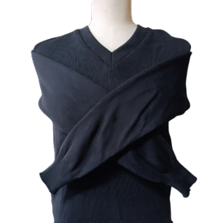 Prof Plain Black Long Sleeve School Jersey - Unisex