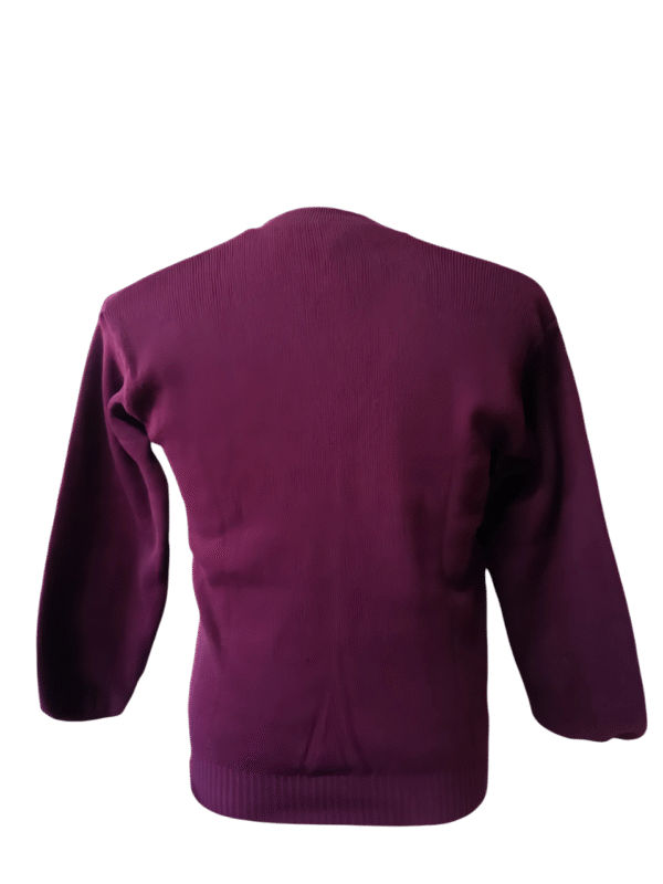Prof Maroon Long Sleeve Jersey - Unisex - Image 2