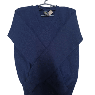 Prof Plain Navy Long Sleeve School Jersey