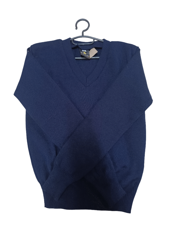 Prof Plain Navy Long Sleeve School Jersey
