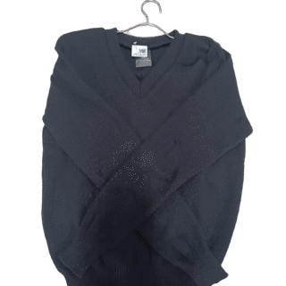 Prof Plain Black Long sleeve School Jersey