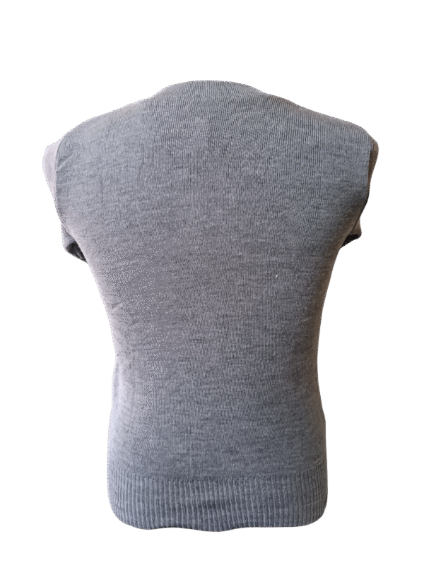 Prof Plain Grey Long Sleeve School Jersey - Unisex - Image 2