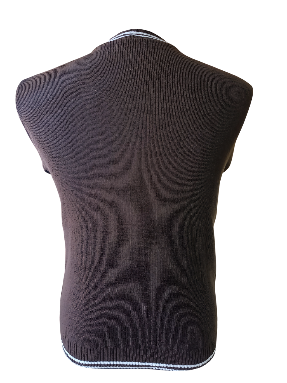 Prof Brown and White Striped Jersey - Unisex - Image 2