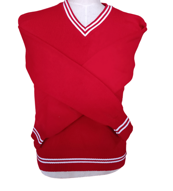 Prof Red and White Striped Jersey - Unisex