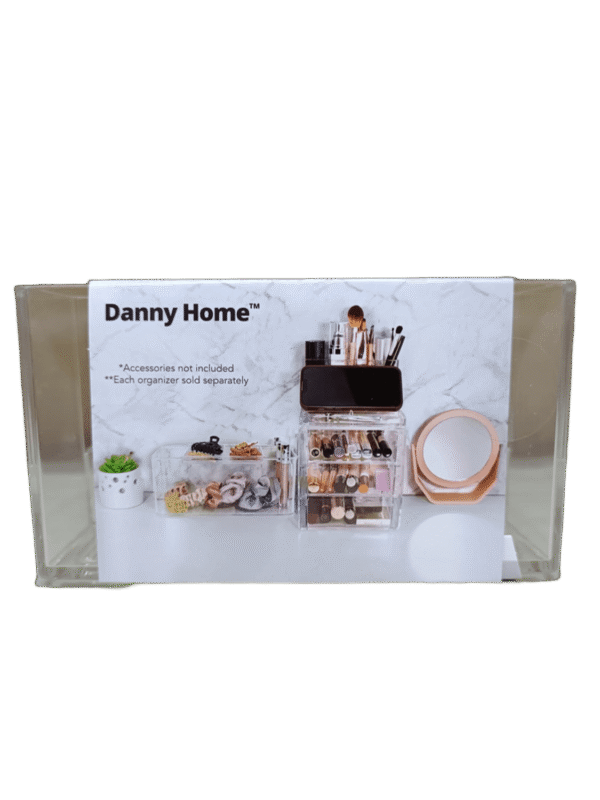 Danny Home Cosmetic Organizer Divided Bin 1Pc - Image 2