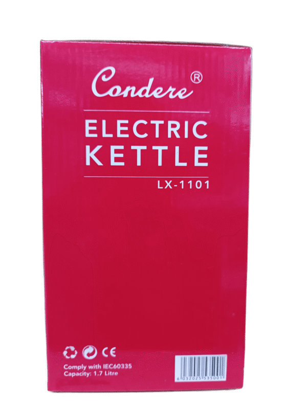 Condere Electric Kettle 1.7L 2000W - Image 2
