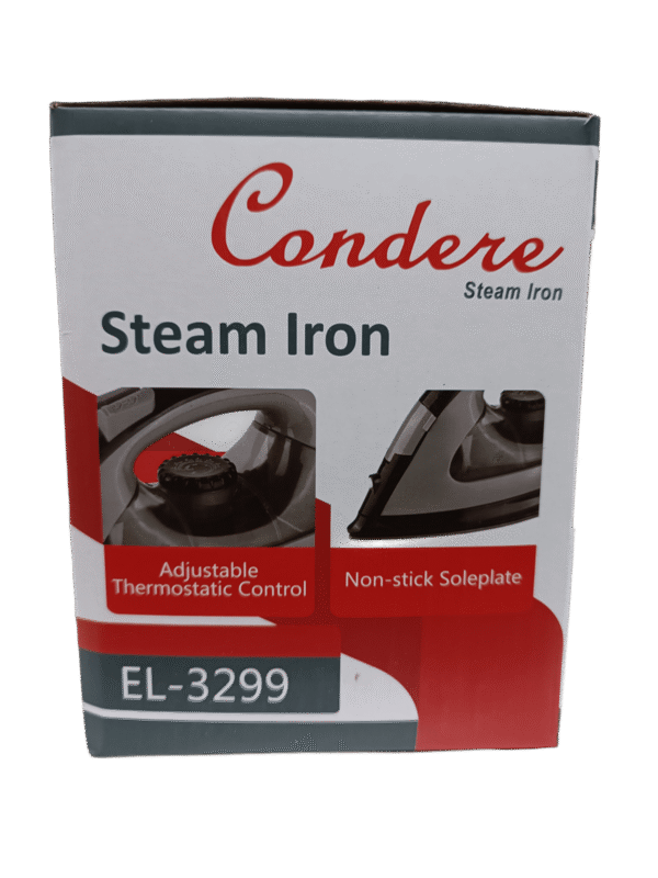 Condere EL-3299 Steam Iron 1800w - Image 2