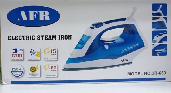 AFR IR-650 Electric Steam Iron 1200W
