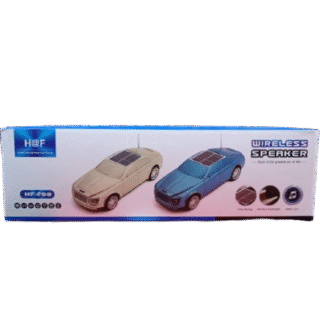 H@F Wireless Speaker With Solar Panel Car Shape
