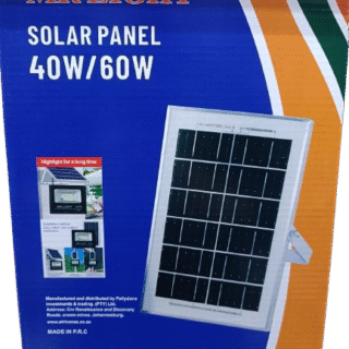 JJP  J100 Solar Flood Light & Solar Panel 60W