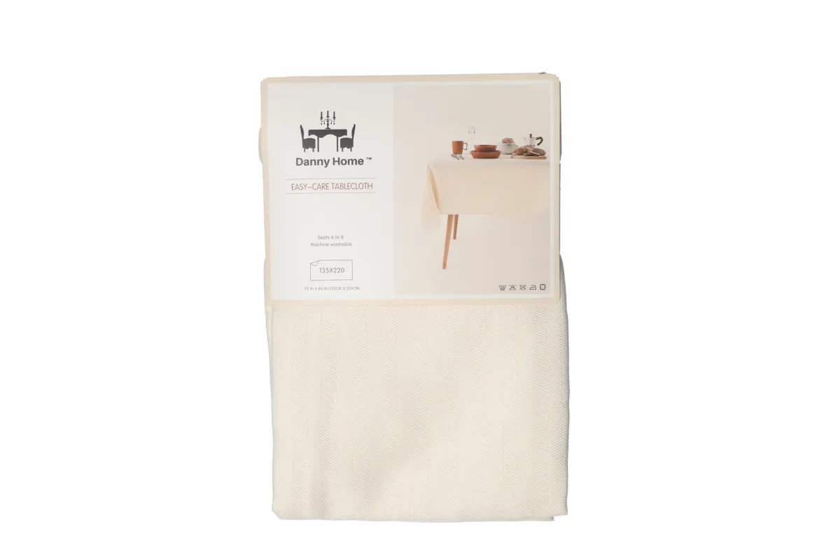 Danny Home Easy-Care Tablecloth 135x220cm 1Pc