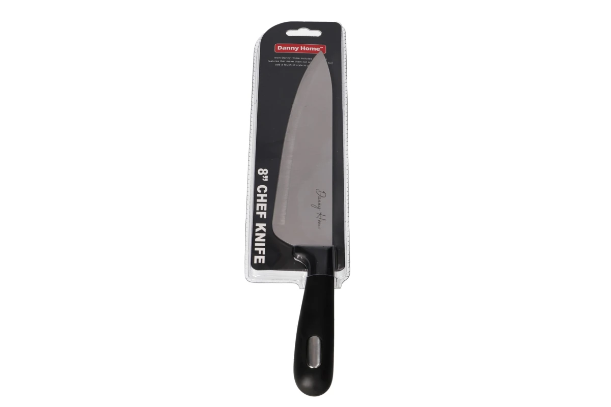 Danny Home Black Chef Knife 8Inch 1Pc