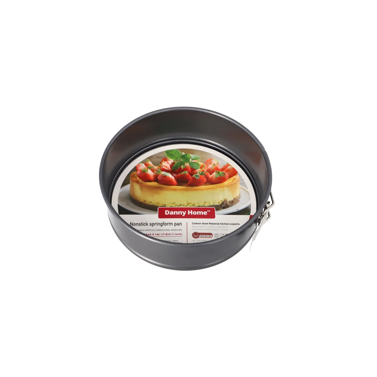Danny Home Nonstick Springform Pan 20x6.9cm 1Pc