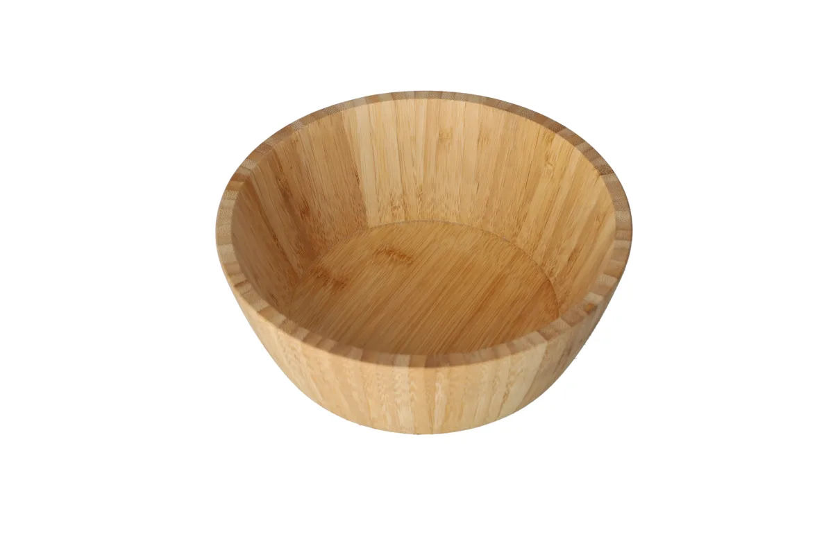Danny Home Bamboo Serving Bowl 8Inch 1Pc